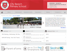 Tablet Screenshot of citybeachps.com.au
